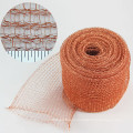 Knitted gas liquid filter roll copper wire mesh for distillation